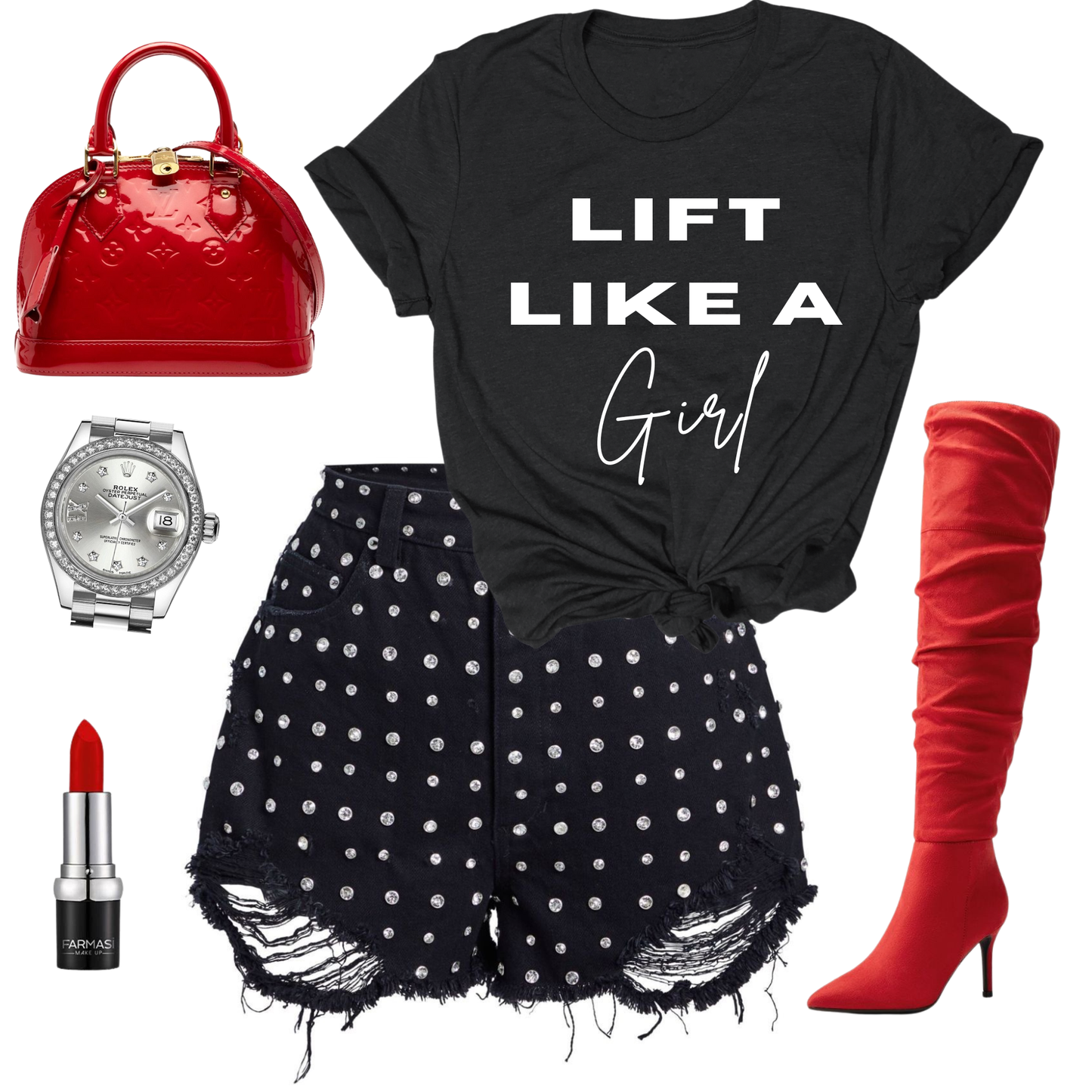 Lift Like A Girl Tee