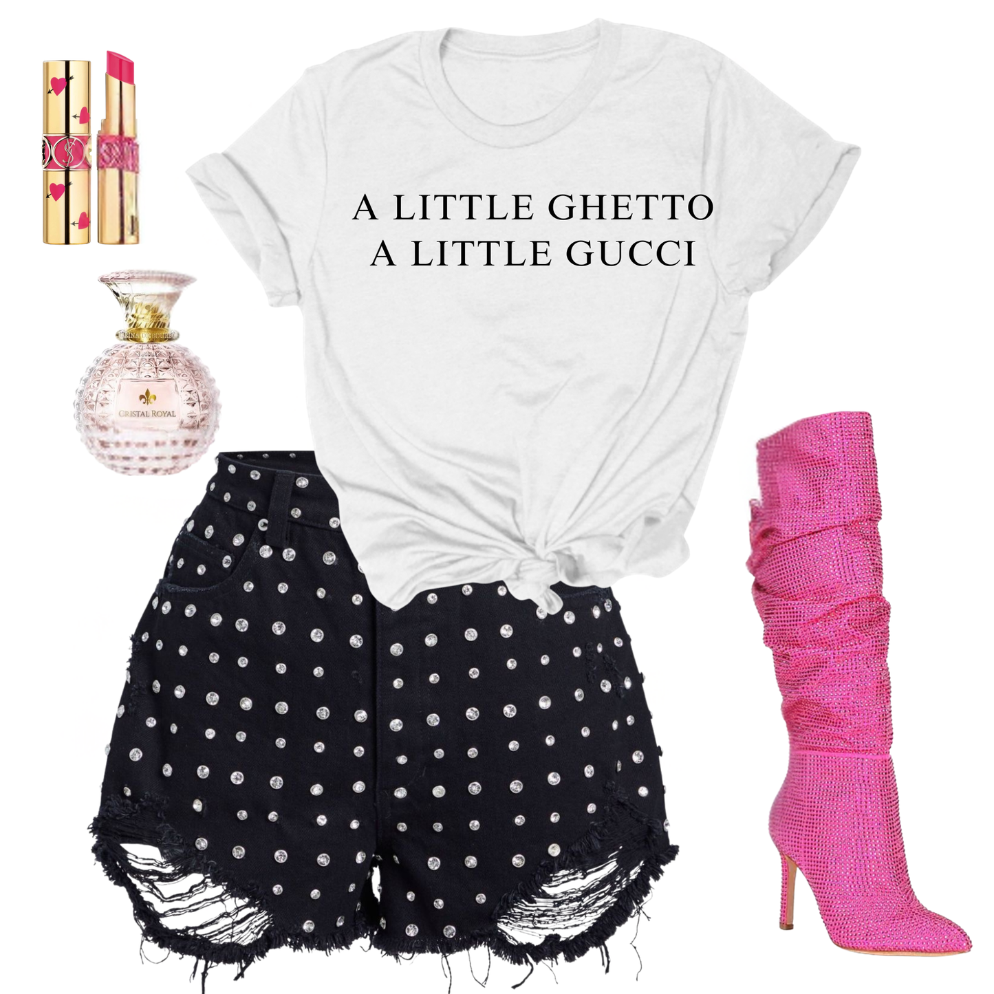 A little ghetto Tee