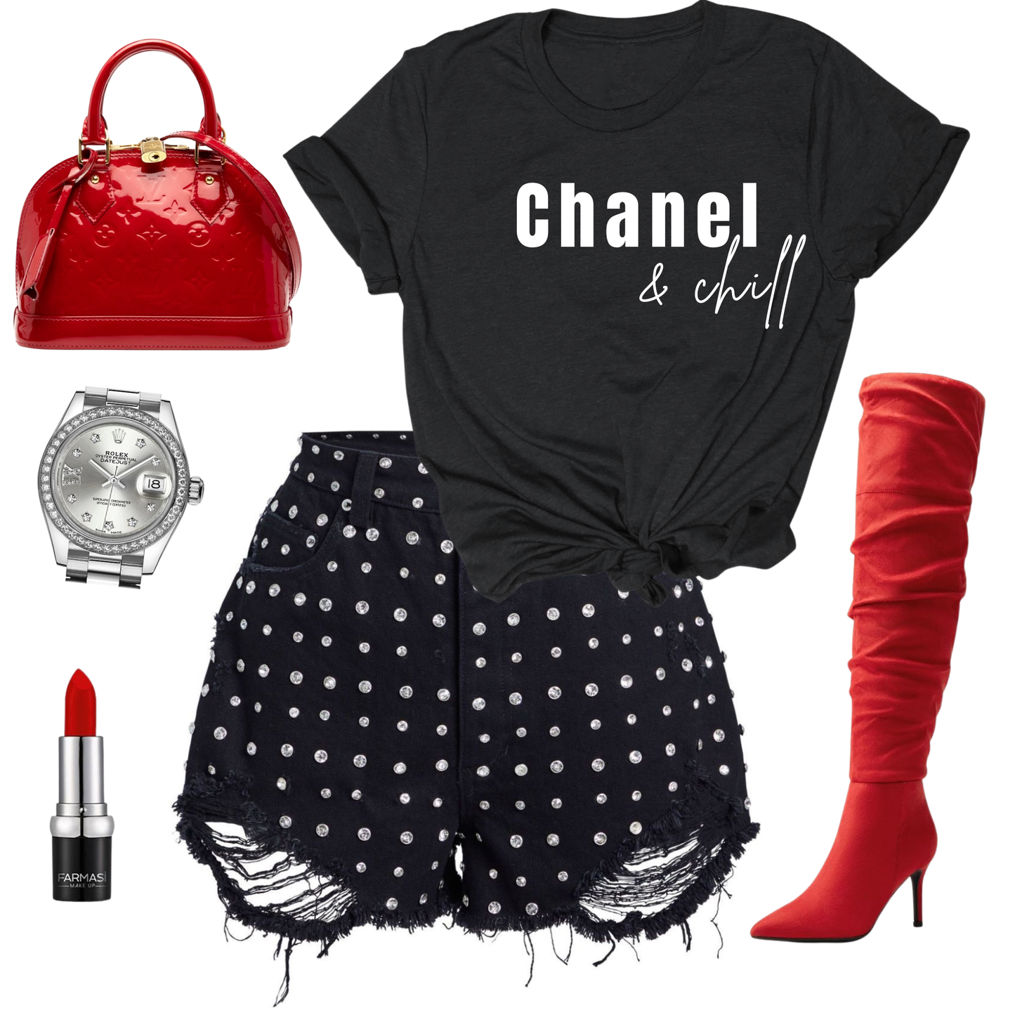 Chanel & chill Tee