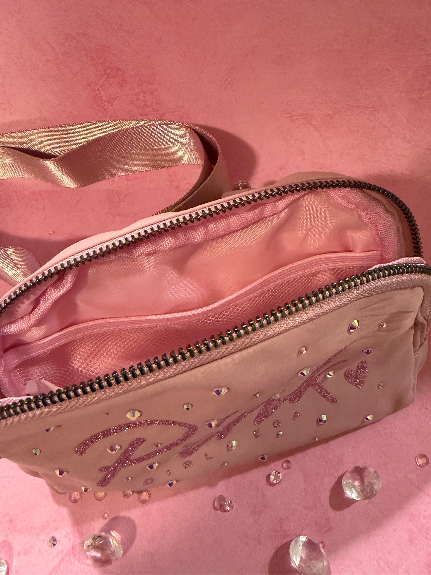 CUSTOM Rhinestone Fanny Bag