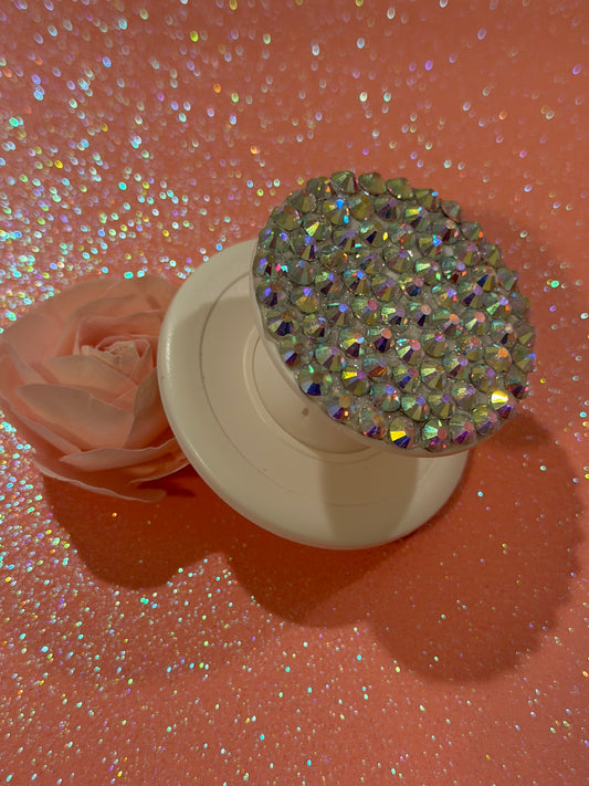 Bling Phone Holder- MagSafe (white)