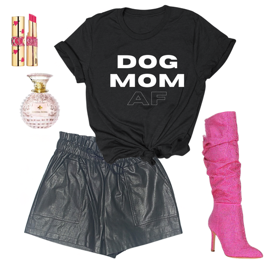Dog Mom AF tee