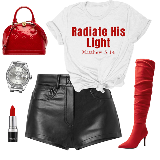 Radiate His Light Tee