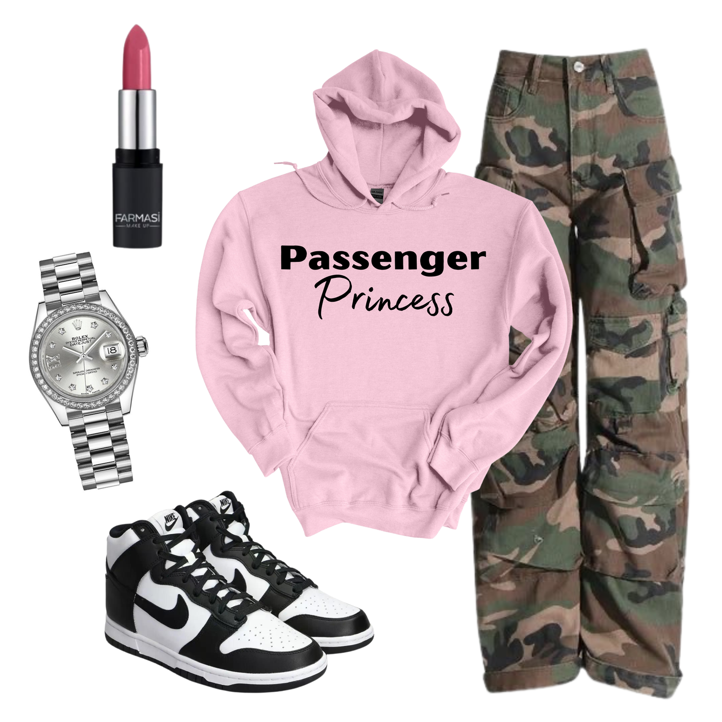 Passenger Princess Hoodie